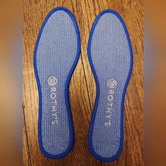 Rothy's Blue Reflective Stripe Flats - Picture 6 of 9